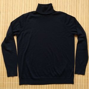 NWOT dark blue turtleneck sweater